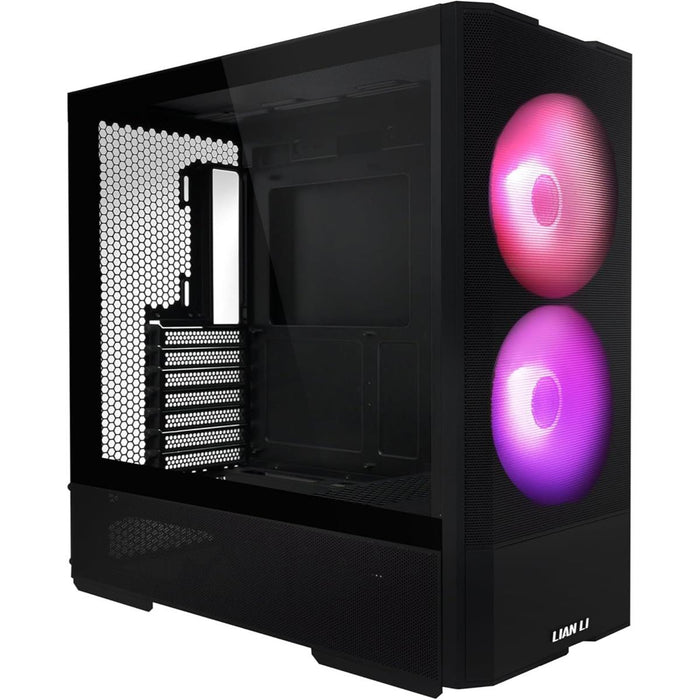 Lian Li Lancool 207 Compact ATX RGB Computer Case - Black - PakByte Computers
