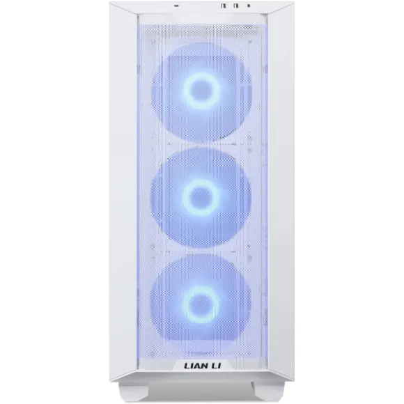 LIAN LI Lancool III RGB White Glass Gaming Case -4×140 PWM Fans (ARGB)-3R-W - PakByte Computers