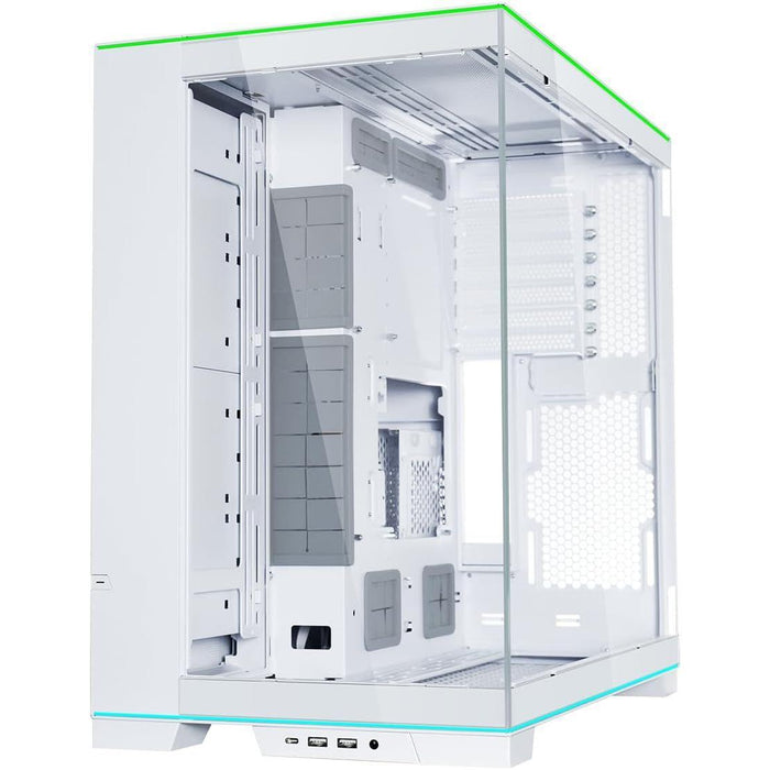 Lian Li O11D EVO RGB Mid-Tower E-ATX Gaming Case - White