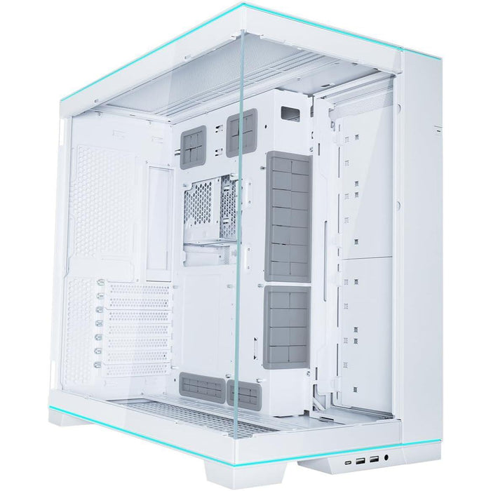 Lian Li O11D EVO RGB Mid-Tower E-ATX Gaming Case - White