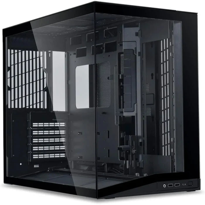 Lian Li O11D Mini V2  ATX Mid-Tower Computer Case - Black - PakByte Computers