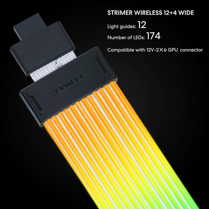 Lian Li Strimer Wireless 16 Pin  Addressable RGB Power Extension Cable