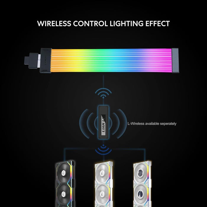 Lian Li Strimer Wireless 16 Pin  Addressable RGB Power Extension Cable