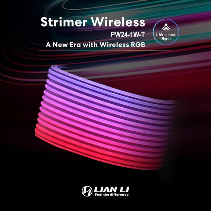 Lian Li Strimer Wireless 24 Pin with Controller Addressable RGB Power Extension Cable