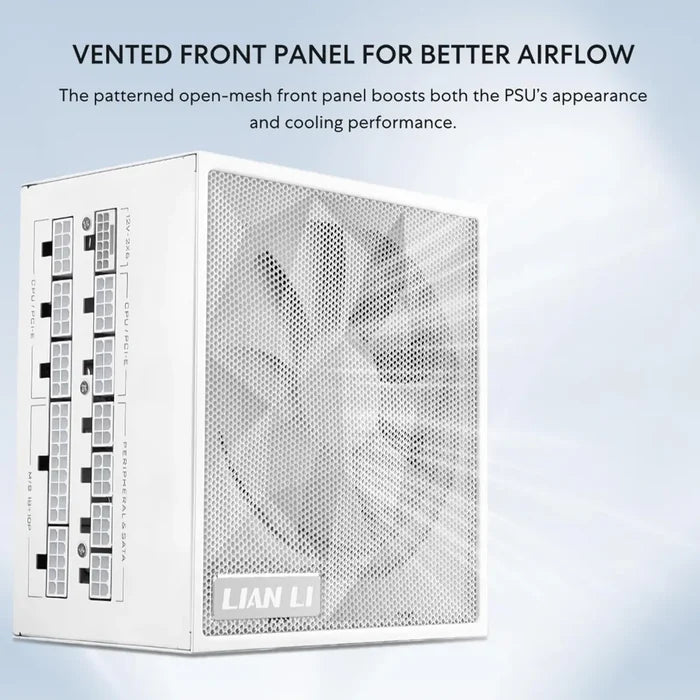 Lian Li SX Platinum 1000W SXP Compact ATX Form Factor Power Supply - White