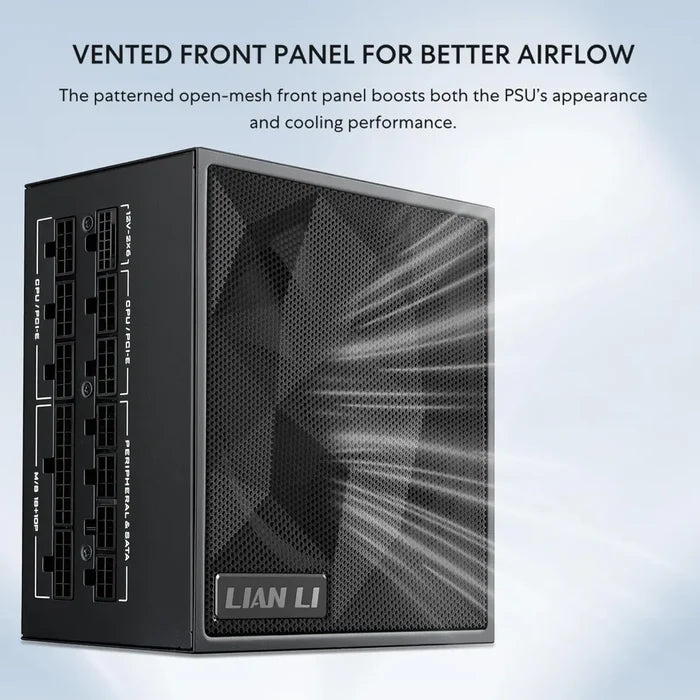 Lian Li SX Platinum 1200W SXP Compact ATX Form Factor Power Supply - Black