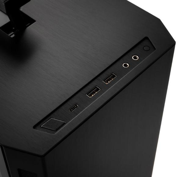 Lian Li TU 150 Black (TG Version) Mini-ITX aluminium chassis with tempered glass side panel. - PakByte Computers