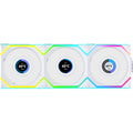 Lian Li UNI FAN SL Wireless LCD ARGB Case Fan Triple Pack - White - PakByte Computers