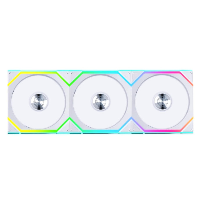 Lian Li UNI Fan SL120 Wireless – Triple Pack – White - PakByte Computers