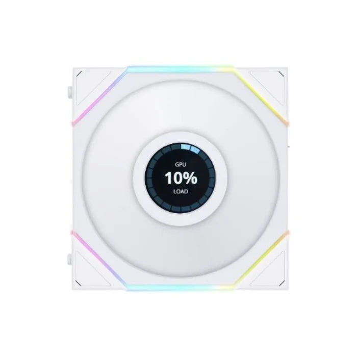 Lian Li UNI FAN TL LCD 120 ARGB White Case Fan – Single Pack - PakByte Computers