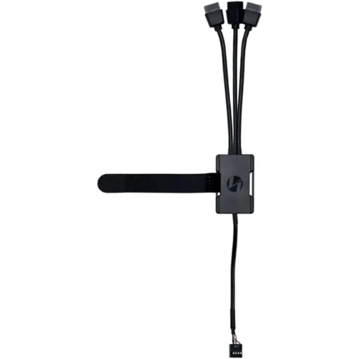 Lian Li USB 2.0 Hub, 1 to 3 HUB - Black - PakByte Computers