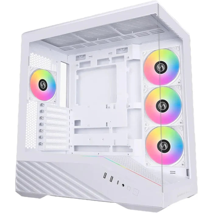 Lian Li Vector V100 ATX Mid-Tower PC Case - White - PakByte Computers