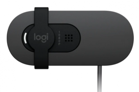 Logitech BRIO 100 Full HD 1080p privacy shutter built-in mic Webcam - PakByte