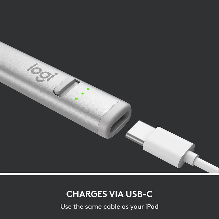 Logitech CRAYON (USB-C) Pixel-Precise Digital Pencil - PakByte Computers