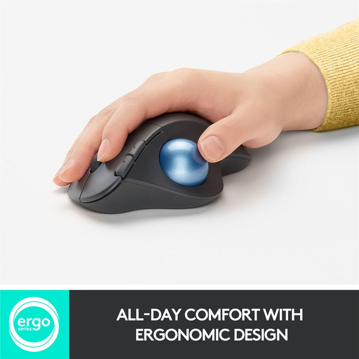 Logitech Ergo M575 Wireless Trackball Mouse - Black - PakByte Computers