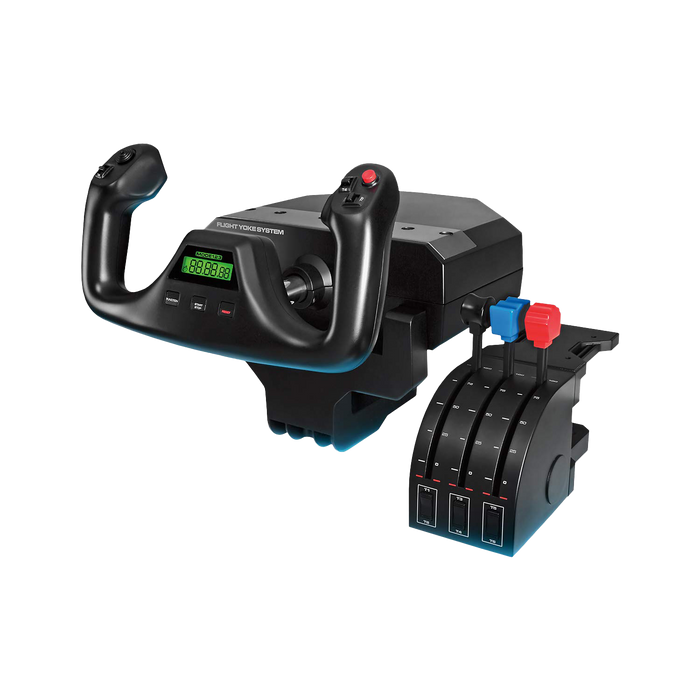 Logitech G PRO Flight Yoke System with Throttle Quadrant for PC Flight Simulation