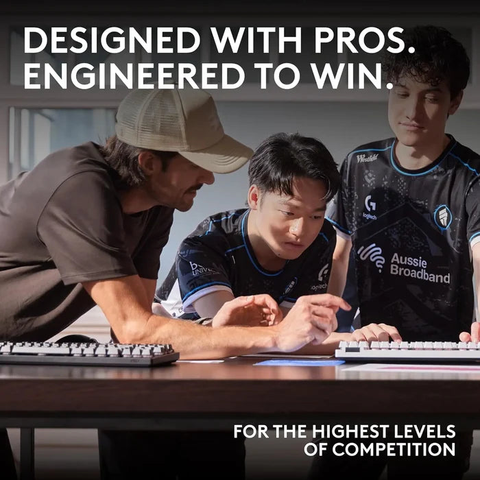 Logitech G Pro X 60 Lightspeed Wireless 60% Gaming Keyboard - White (Tactile Switches) - PakByte Computers