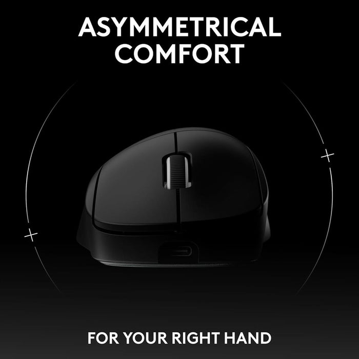 Logitech G PRO X Superlight 2 DEX Lightspeed Wireless Gaming Mouse - Black - PakByte Computers