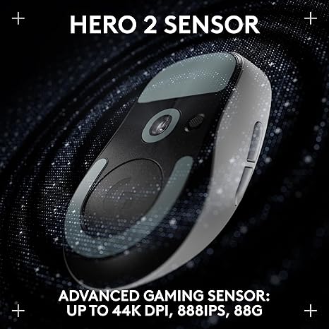 Logitech G PRO X Superlight 2 DEX Lightspeed Wireless Gaming Mouse - White - PakByte