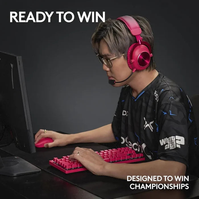 Logitech G PRO X Superlight 2 Lightspeed Wireless Gaming Mouse - Magenta - PakByte Computers