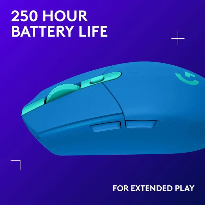 Logitech G304 HERO Lightspeed Wireless Gaming Mouse - Blue - PakByte Computers