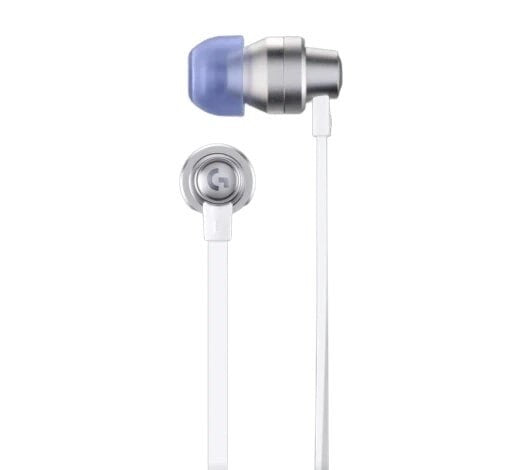 Logitech G333 Gaming Earphones with Mic and Dual Driver - White - PakByte Computers