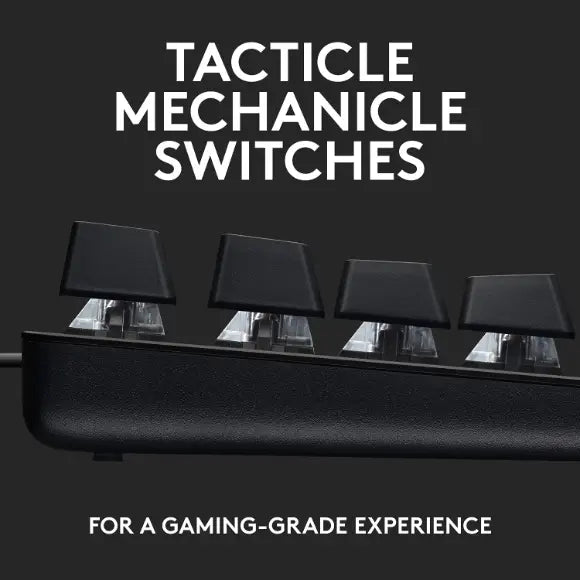 Logitech G413 SE Full-Size Mechanical Gaming Keyboard- Black - PakByte Computers