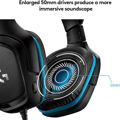 Logitech G431 Surround Sound Gaming Headset - PakByte