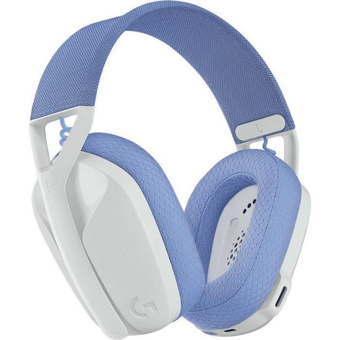 Logitech G435 Lightspeed Wireless Gaming Headset - Off White And Lilac - PakByte Computers