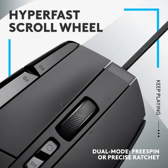 Logitech G502 X Wired Gaming Mouse - Black - PakByte Computers