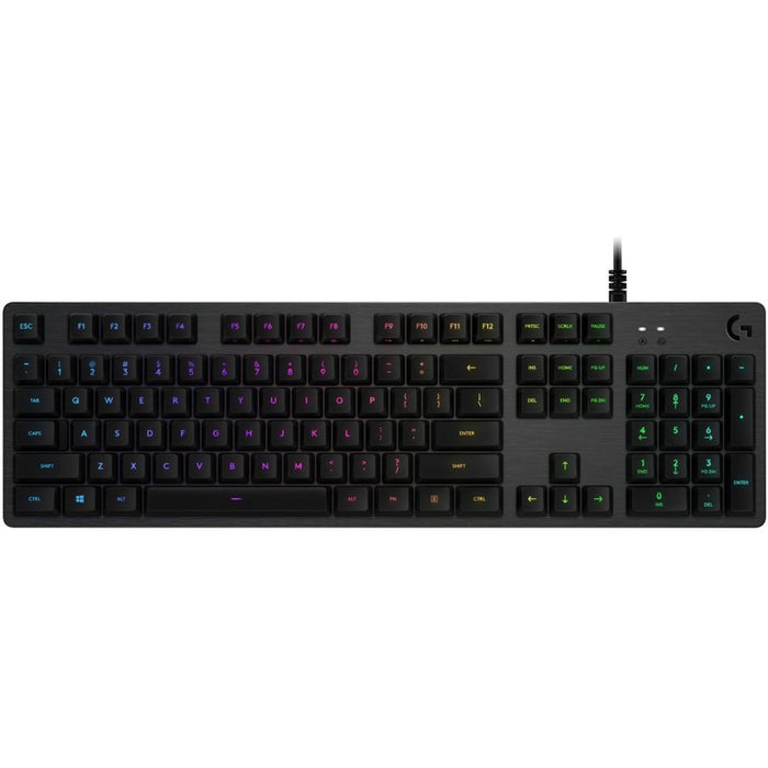 Logitech G512 Carbon RGB Mechanical Gaming Keyboard - GX Brown Tactile: 920-009354 - PakByte