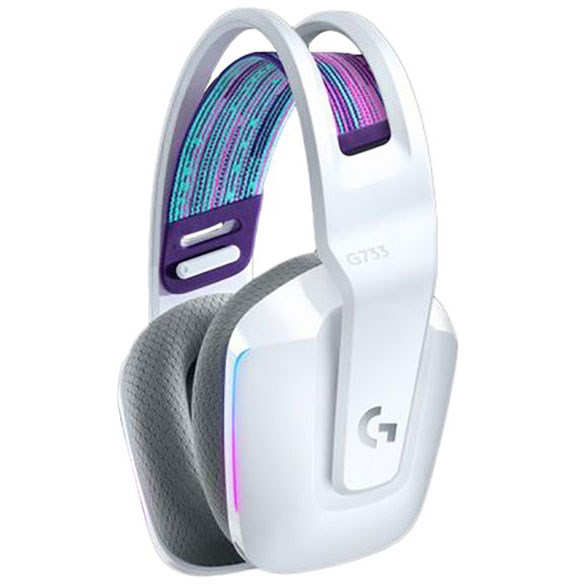 Logitech G733 LIGHTSPEED Wireless RGB Gaming Headset (White) - PakByte Computers