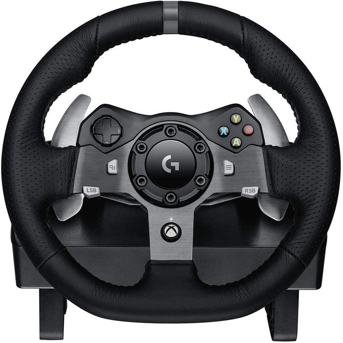 Logitech G920 Driving Force Racing Wheel | Pedals for XBOX One / PC - PakByte Computers