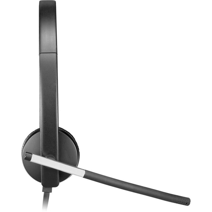 Logitech H650E USB Mono Headset (Black) - PakByte Computers