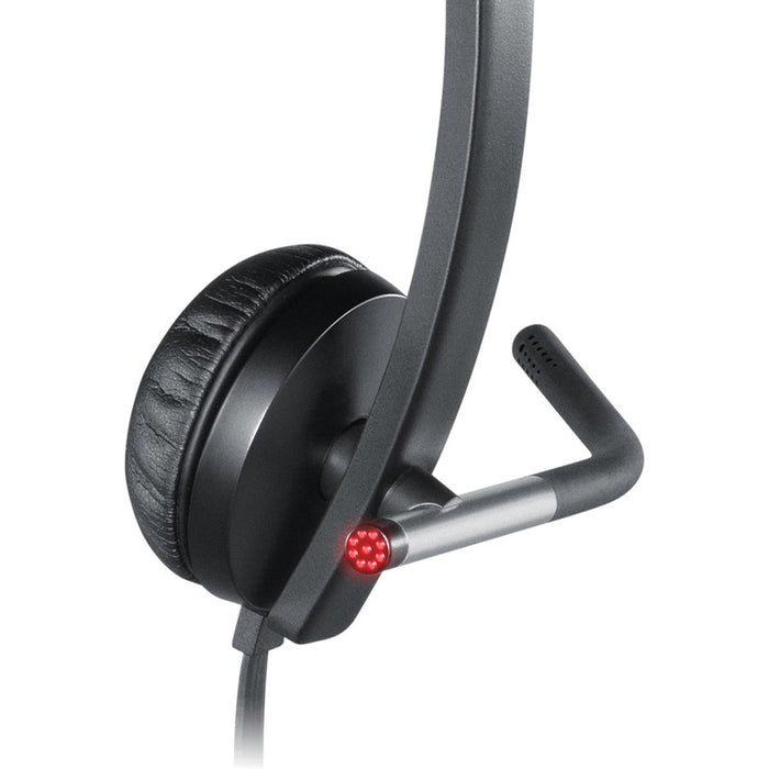 Logitech H650E USB Stereo Headset - Enterprise-Grade Audio Quality - Designed and Certified for Business - 981-000545 - PakByte