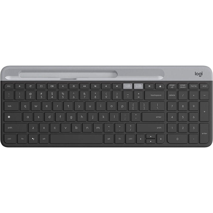Logitech K580 Slim Multi-Device Wireless Keyboard - Graphite - PakByte Computers