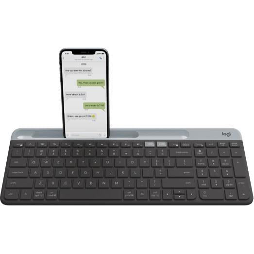 Logitech K580 Slim Multi-Device Wireless Keyboard - Graphite - PakByte Computers