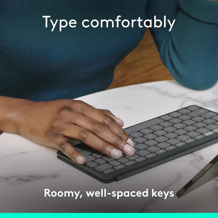 Logitech Keys-to-Go 2 Portable Bluetooth Tablet Keyboard