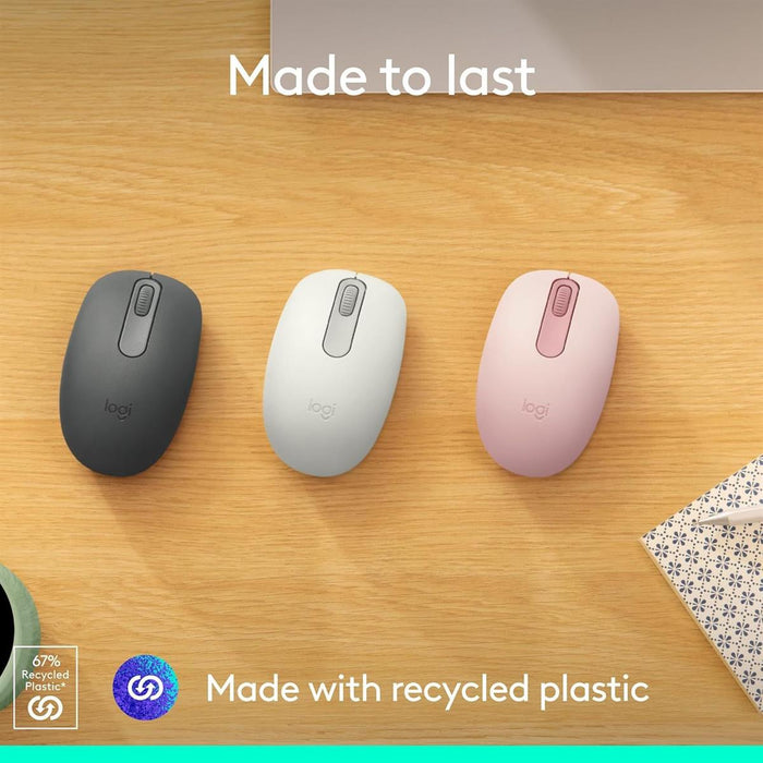 Logitech M196 Bluetooth Wireless Mouse - Graphite - PakByte Computers