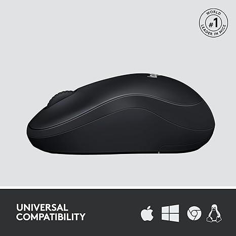 Logitech M220 Silent Mouse, Wireless Black - PakByte