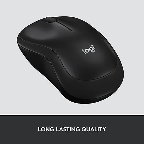 Logitech M220 Silent Mouse, Wireless Black - PakByte