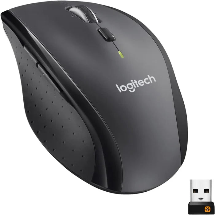 Logitech M705 Marathon Wireless Mouse - Black - PakByte Computers