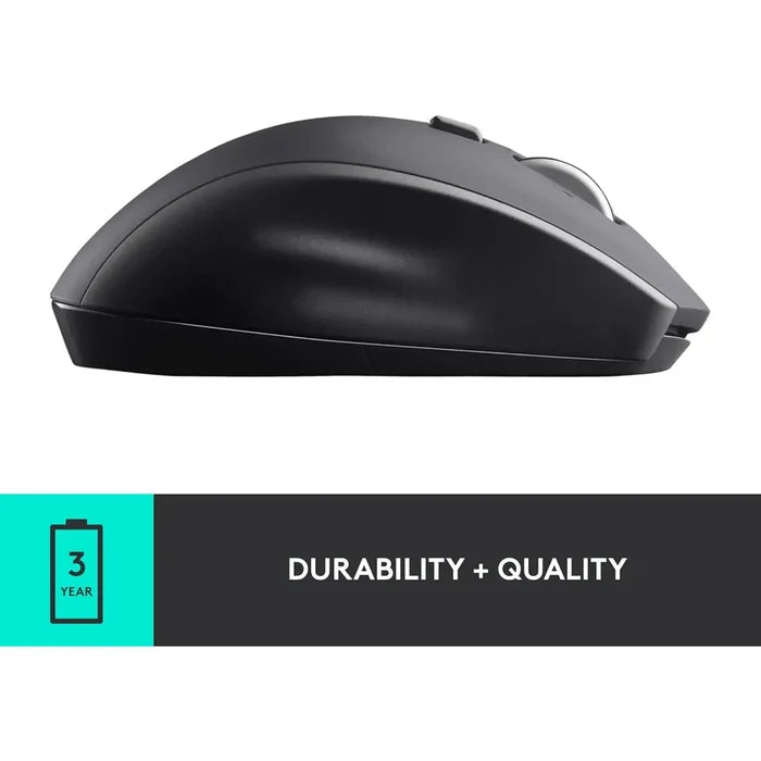 Logitech M705 Marathon Wireless Mouse - Black - PakByte Computers