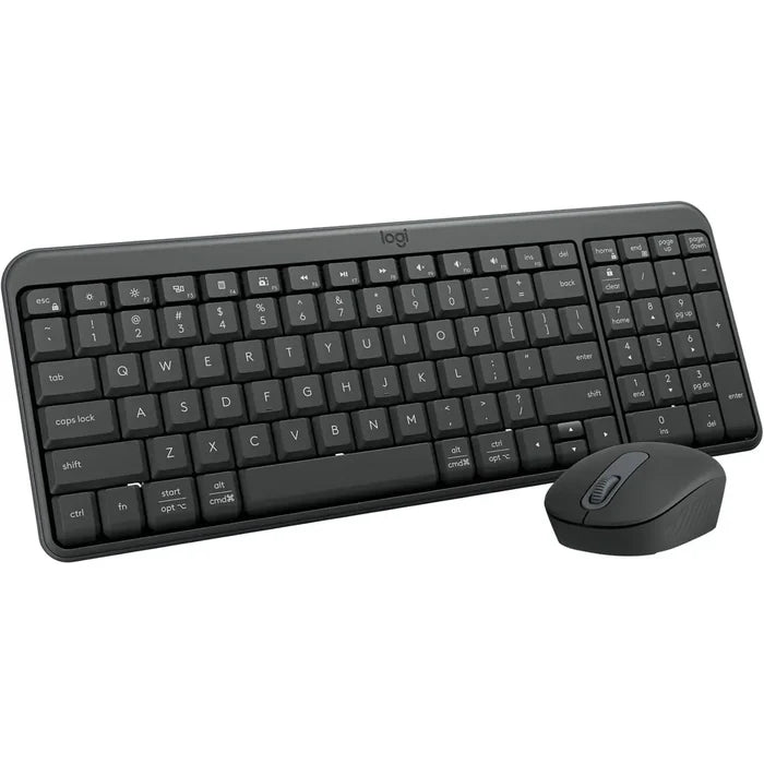 Logitech MK250 Bluetooth Wireless Mouse and Keyboard - Graphite