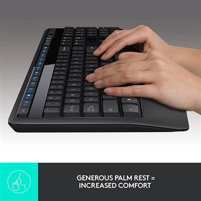 Logitech MK345 Comfort Wireless Keyboard And Mouse Combo - PakByte