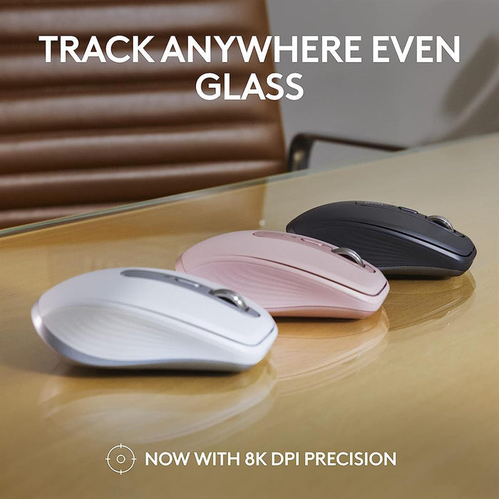 Logitech MX Anywhere 3S Compact Wireless Mouse - Graphite - PakByte Computers