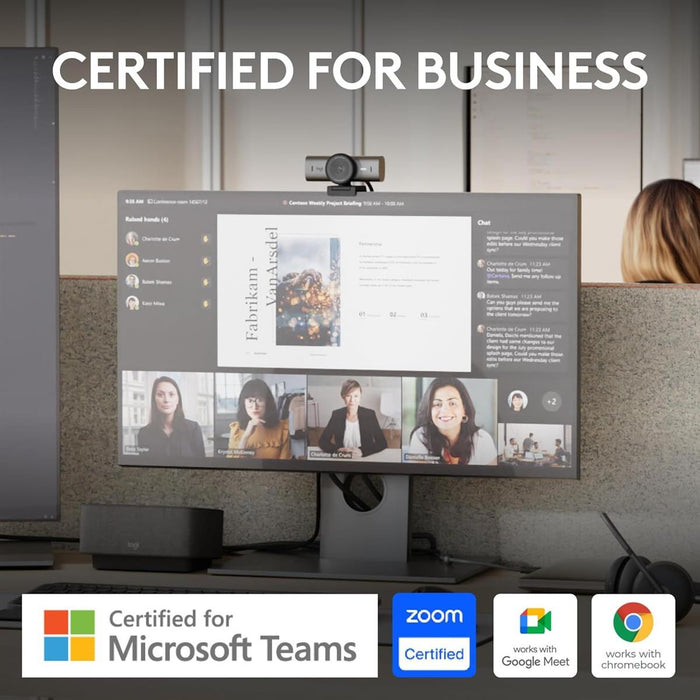 Logitech MX Brio 705 for Business 4K Webcam - PakByte Computers