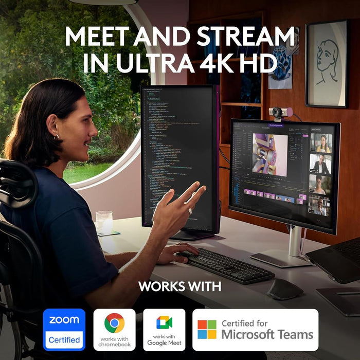Logitech MX Brio Ultra HD 4K Streaming Webcam - PakByte Computers