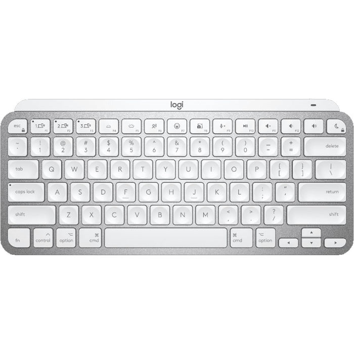 Logitech MX Keys Mini for MAC Master Series Keyboard - 920-010528, Pale Gray English - PakByte