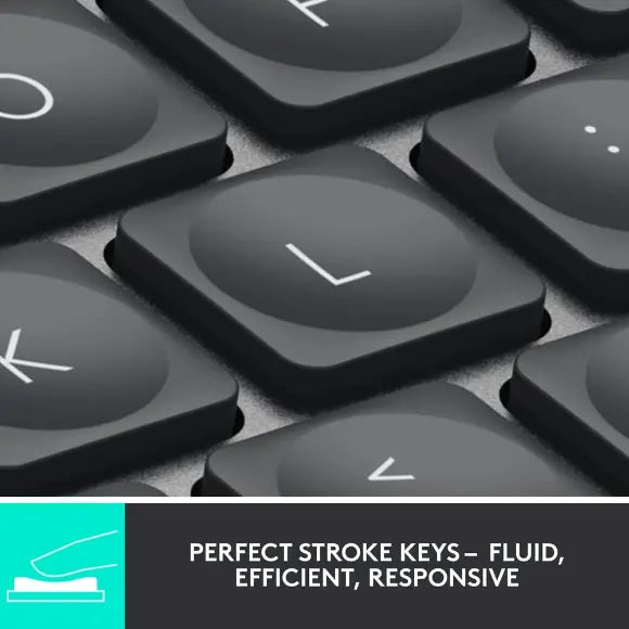 Logitech MX Keys Mini Wireless Keyboard - Graphite - PakByte Computers